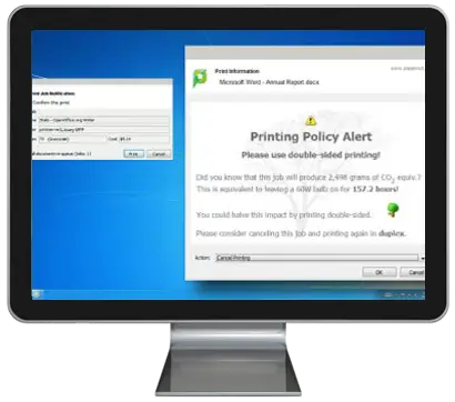 Papercut, Print Policy Alert, Midwest Imaging Solutions